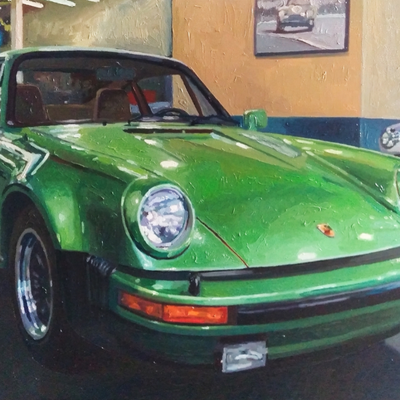  Green Porsche 