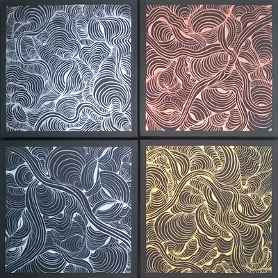 Le Quadriptyque Organique et Florale